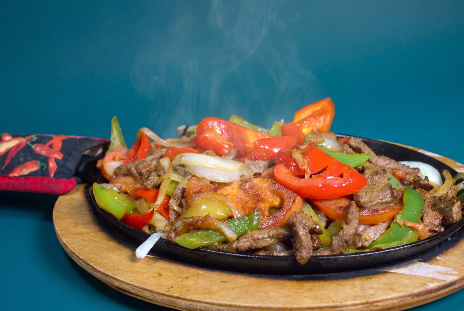 Steak Fajitas at Los Patrones Mexican Grill